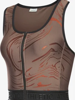 LASCANA ACTIVE Tenues De Détente<Haut technique haut court avec glissière au centre devant