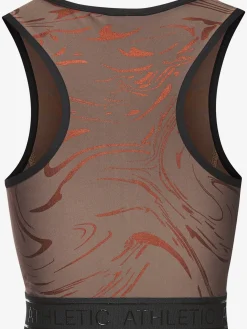 LASCANA ACTIVE Tenues De Détente<Haut technique haut court avec glissière au centre devant