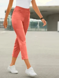 Pantalons<Jean 7/8 avec coton