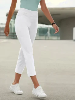 Pantalons<Jean 7/8 avec coton