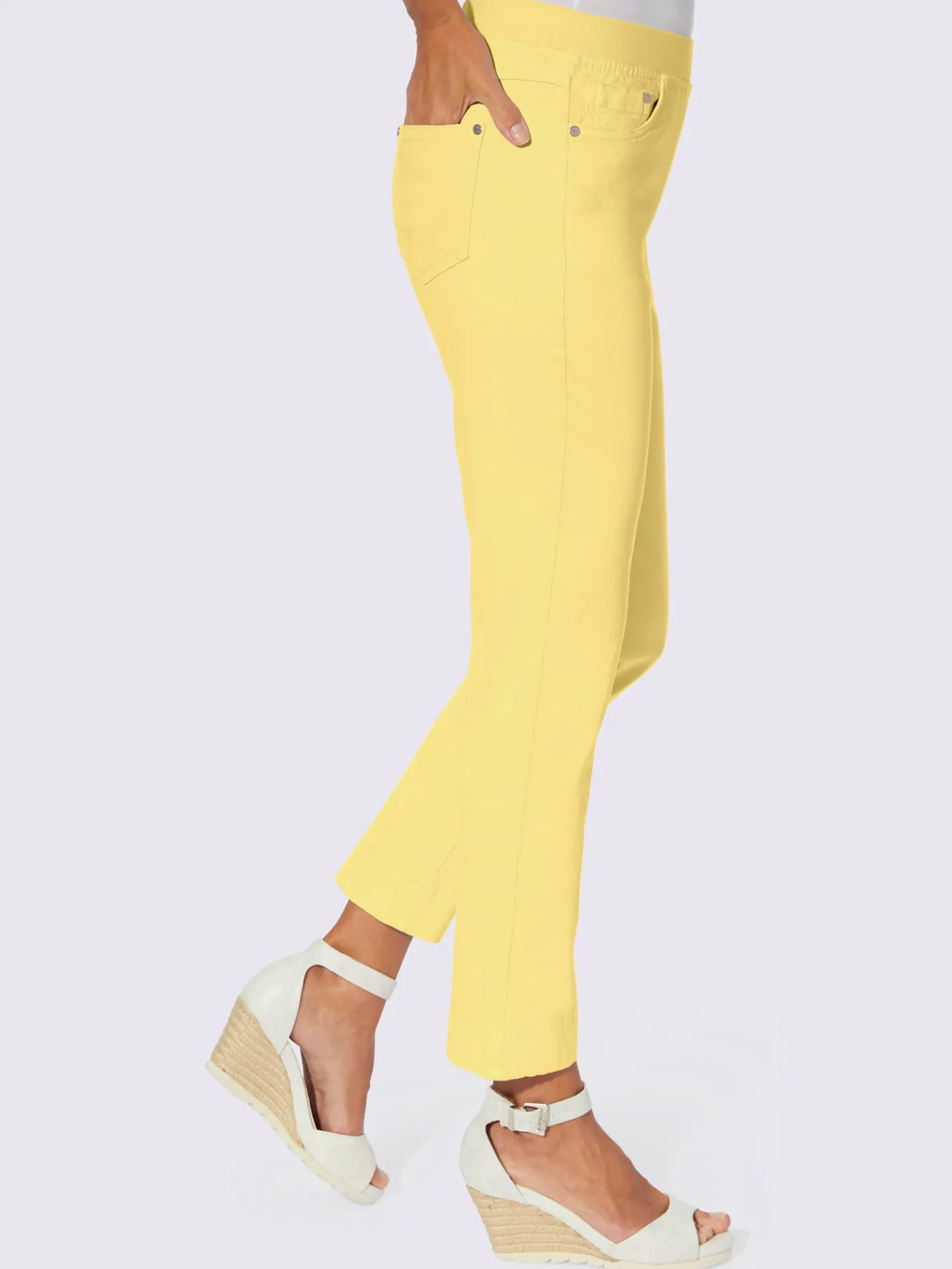 Pantalons<Jean 7/8 avec coton