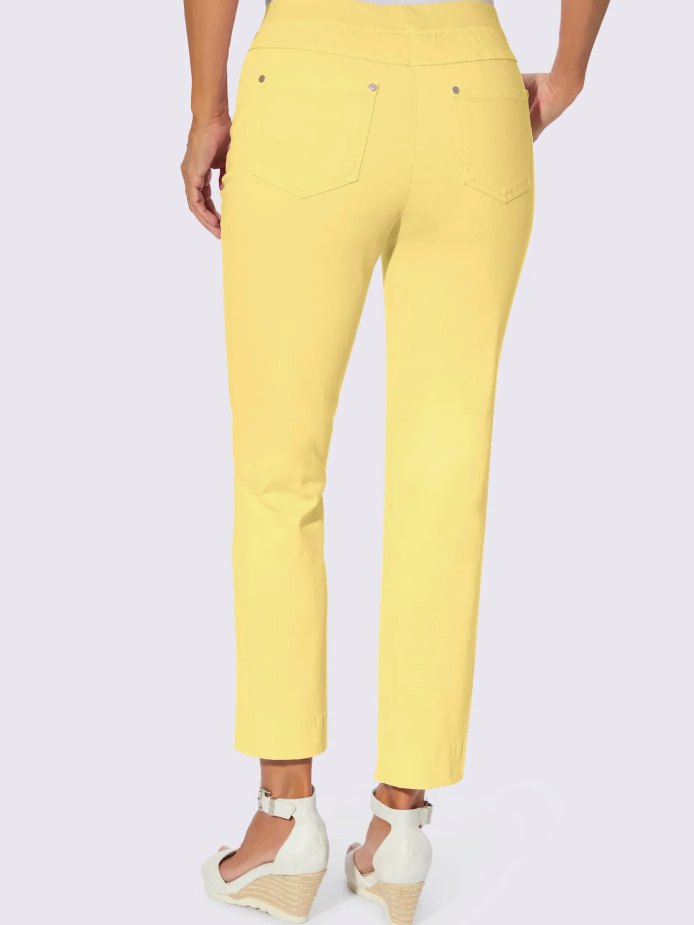 Pantalons<Jean 7/8 avec coton