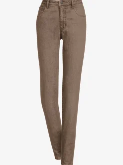 Pantalons<Jean à ceinture avec passants fermeture à glissière