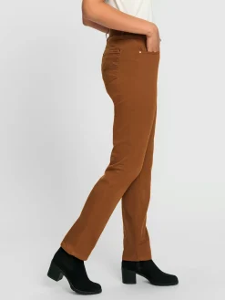 Pantalons<Jean à ceinture avec passants fermeture à glissière