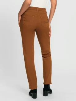 Pantalons<Jean à ceinture avec passants fermeture à glissière