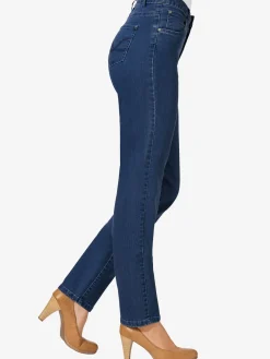 Pantalons<Jean à ceinture avec passants fermeture à glissière