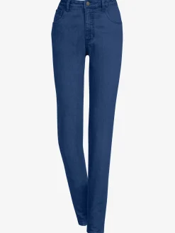 Pantalons<Jean à ceinture avec passants fermeture à glissière