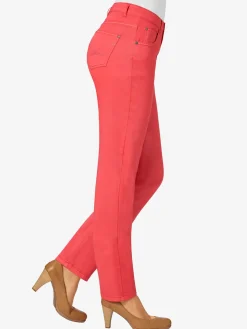 Pantalons<Jean à ceinture avec passants fermeture à glissière