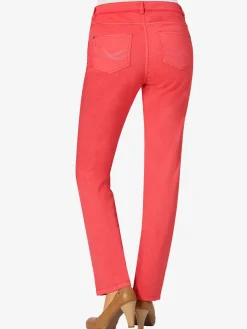 Pantalons<Jean à ceinture avec passants fermeture à glissière