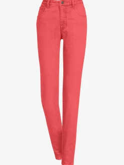 Pantalons<Jean à ceinture avec passants fermeture à glissière