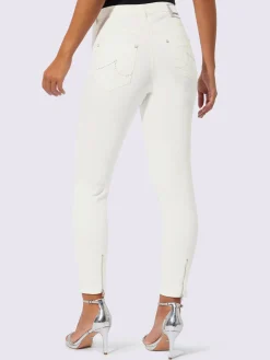 Creation L Jeans|Pantalons<Jean 7/8 coton de qualité