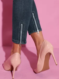 Creation L Pantalons<Jean 7/8 coton de qualité