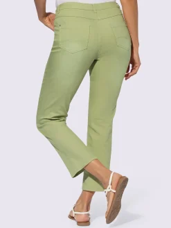 Collection L Jeans|Pantalons<Jean 7/8 coton extensible confortable