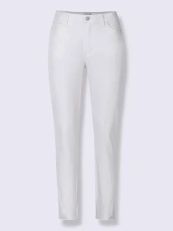 Collection L Jeans|Pantalons<Jean 7/8 coton extensible confortable