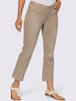 Collection L Pantalons<Jean 7/8 coton extensible confortable