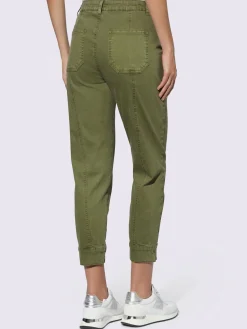 Rick Cardona Jeans|Pantalons<Jean 7/8 délavé tendance