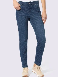 Linea Tesini Jeans|Pantalons<Jean 7/8 effet « push-up » pour un joli fessier