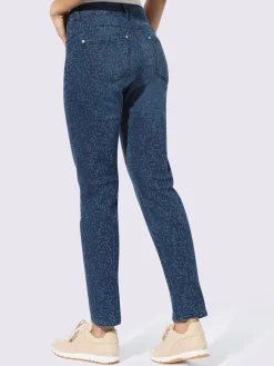 Linea Tesini Jeans|Pantalons<Jean 7/8 effet « push-up » pour un joli fessier