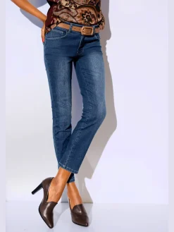 Linea Tesini Pantalons<Jean 7/8 longueur 7/8
