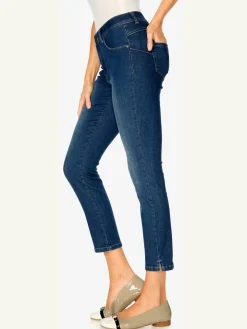 Linea Tesini Pantalons<Jean 7/8 longueur 7/8