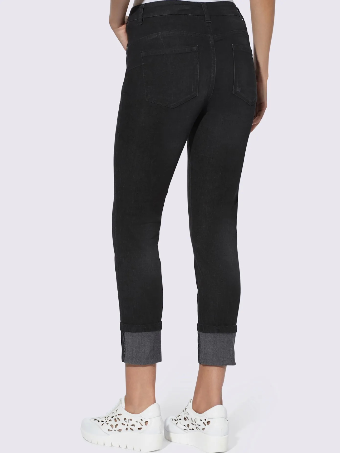 Linea Tesini Pantalons<Jean 7/8 longueur 7/8