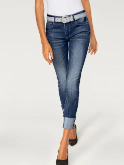 Linea Tesini Jeans|Pantalons<Jean 7/8 longueur 7/8