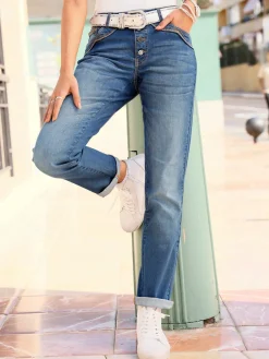 Jeans|Pantalons<Jean 5 poches 98% coton