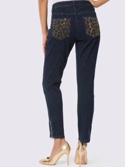 Creation L Jeans|Pantalons<Jean 5 poches avec coton