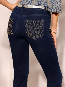 Creation L Jeans|Pantalons<Jean 5 poches avec coton