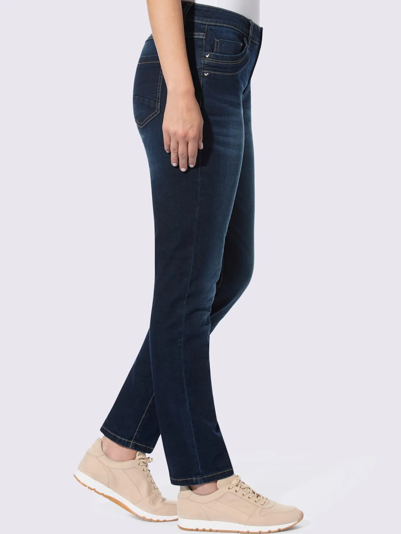 Linea Tesini Jeans|Pantalons<Jean 5 poches coupe 5 poches moderne