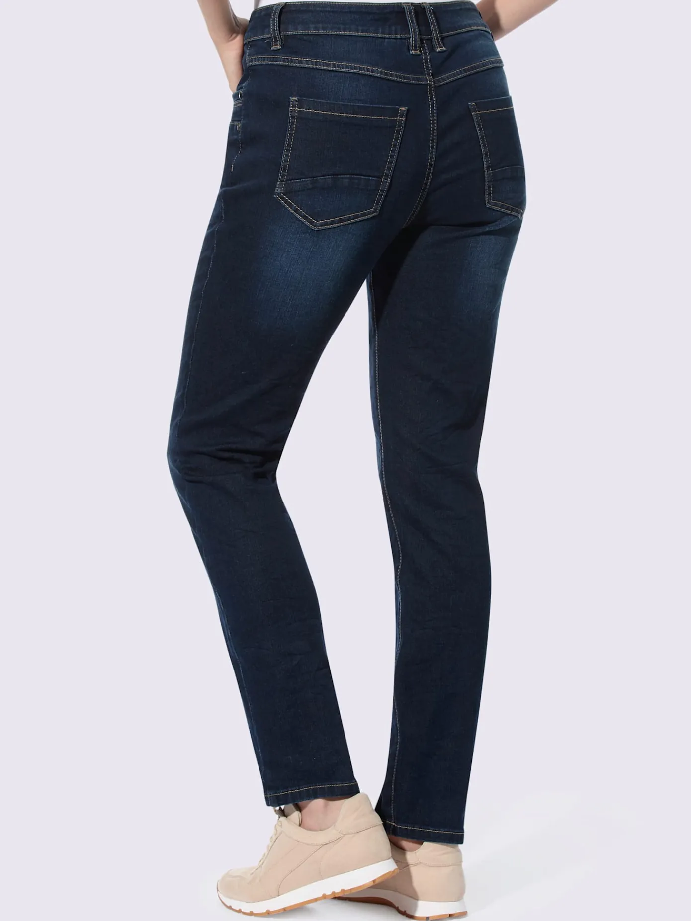 Linea Tesini Jeans|Pantalons<Jean 5 poches coupe 5 poches moderne