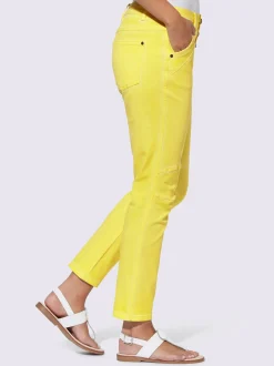 Linea Tesini Jeans|Pantalons<Jean 5 poches délavage spécial pour un coloris tendance