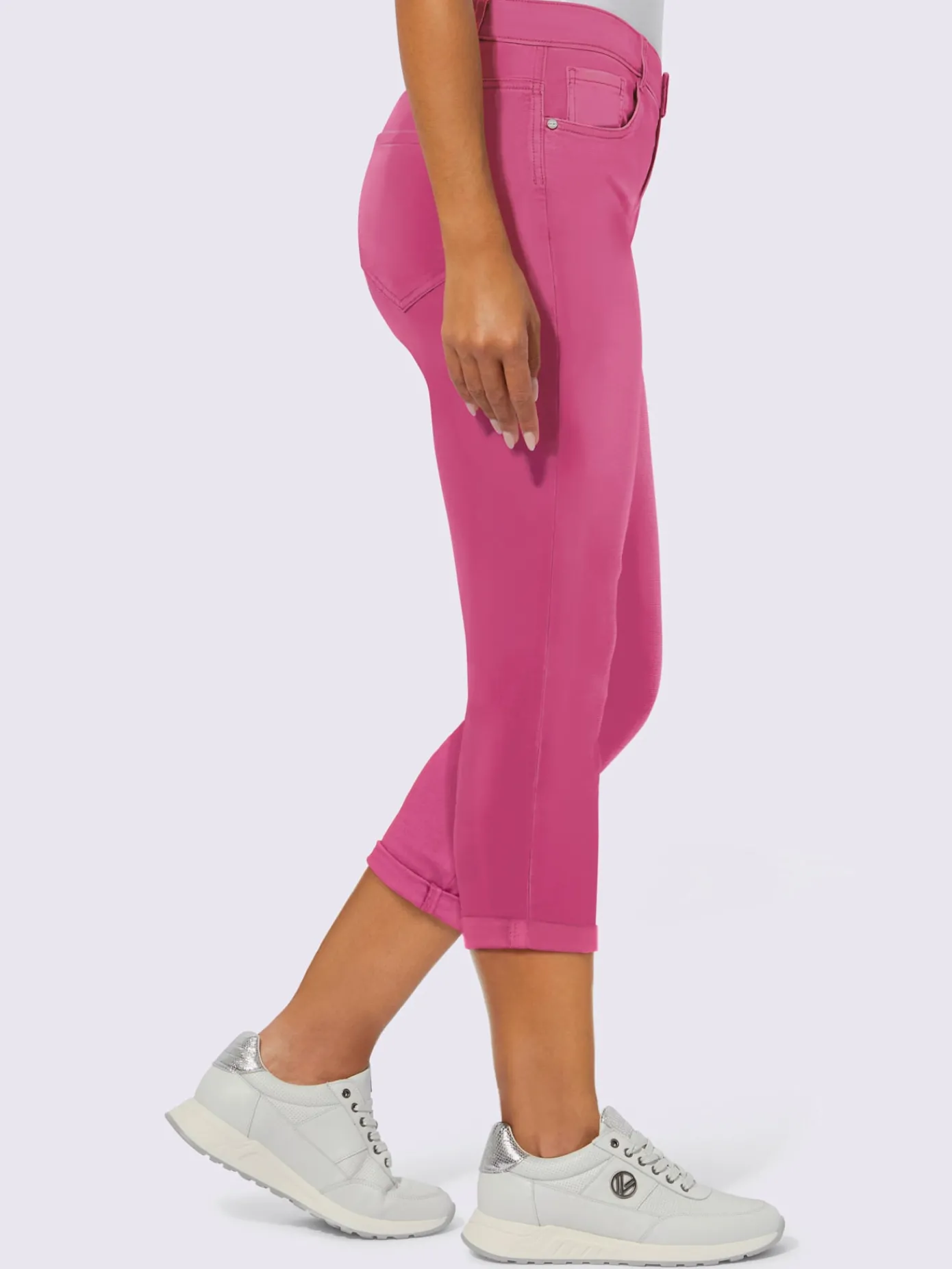 Creation L Jeans|Pantalons<Jean 5 poches mélange de cotons agréable à porter