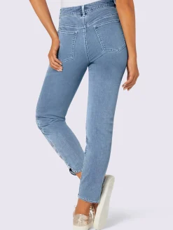 Creation L Jeans|Pantalons<Jean 5 poches mélange de lyocell et de viscose de qualité