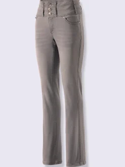 Pantalons<Jean 5 poches mélange de lyocell et de viscose de qualité