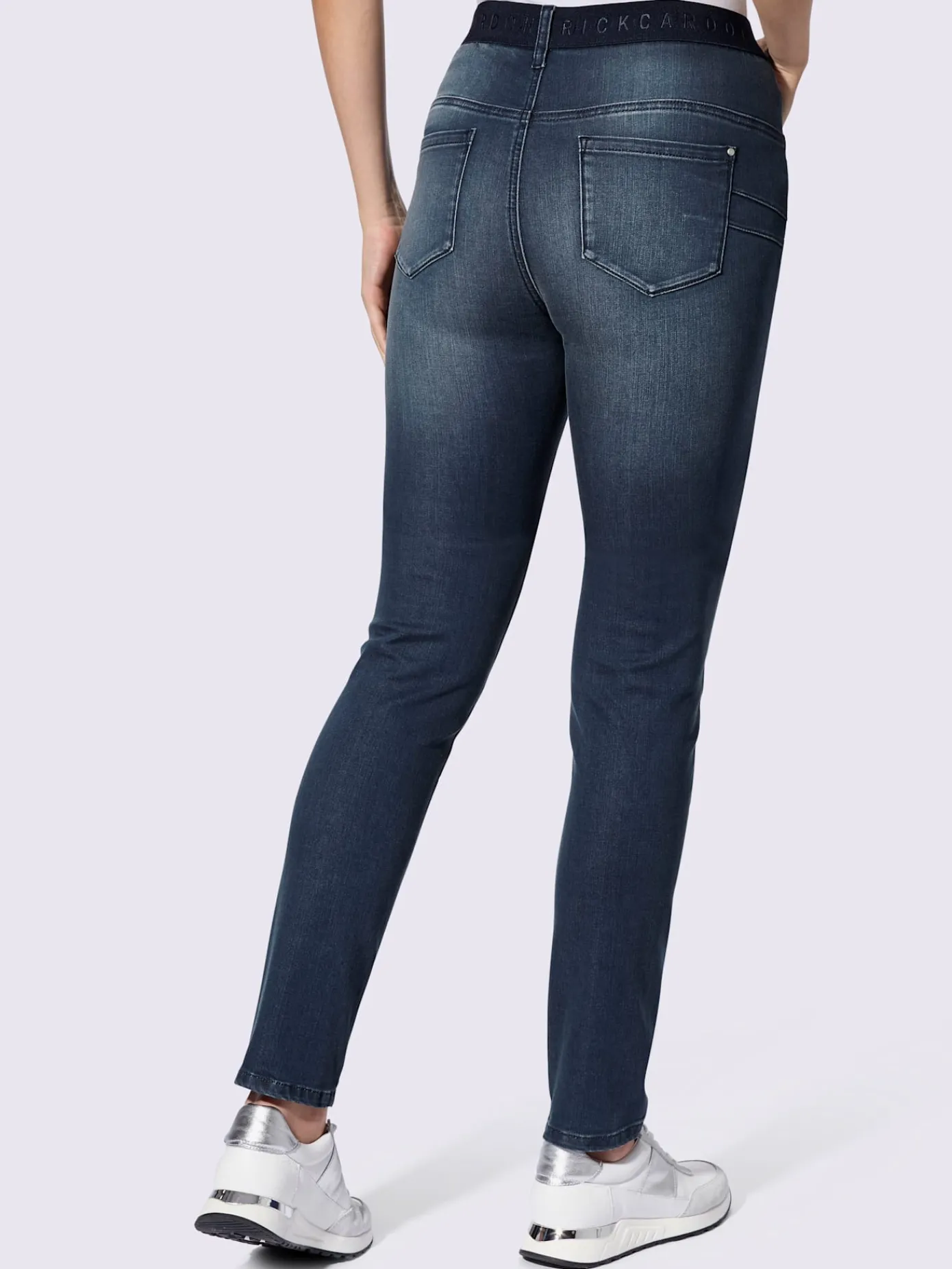 Rick Cardona Jeans|Pantalons<Jean 5 poches petites pierres fantaisie