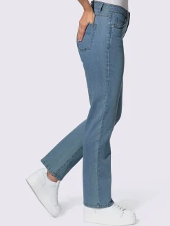 Collection L Pantalons<Jean 5 poches qualité coton extensible indéformable