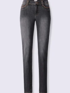 Collection L Pantalons<Jean 5 poches qualité coton extensible indéformable