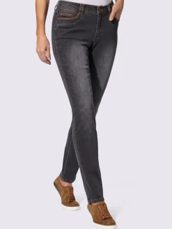 Collection L Pantalons<Jean 5 poches qualité coton extensible indéformable