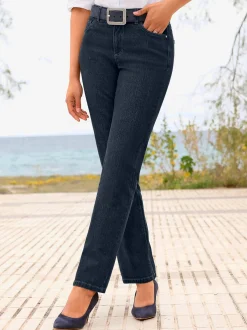Collection L Pantalons<Jean 5 poches qualité coton extensible indéformable