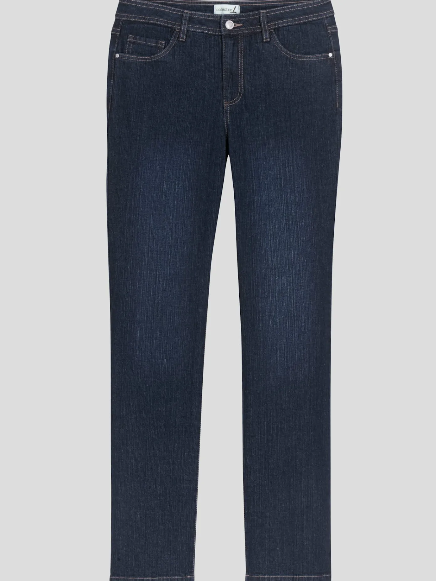 Collection L Pantalons<Jean 5 poches qualité coton extensible indéformable