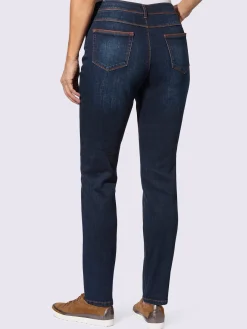 Collection L Pantalons<Jean 5 poches qualité coton extensible indéformable