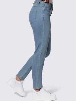 Collection L Pantalons<Jean 5 poches qualité coton extensible indéformable