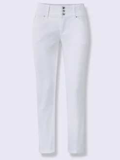 Collection L Pantalons<Jean 7/8 qualité coton