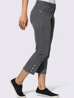 Collection L Pantalons<Jean 7/8 qualité coton