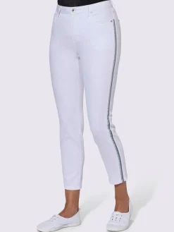 Collection L Pantalons<Jean 7/8 qualité coton