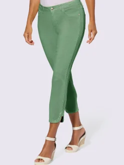 Pantalons<Jean 7/8 qualité coton