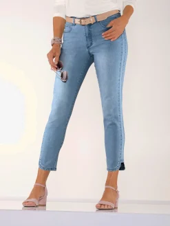 Jeans|Pantalons<Jean 7/8 qualité coton