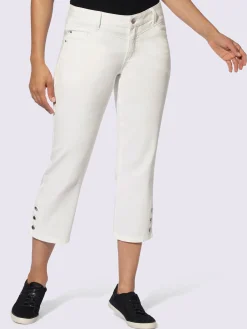 Collection L Pantalons<Jean 7/8 qualité coton