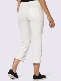 Collection L Pantalons<Jean 7/8 qualité coton